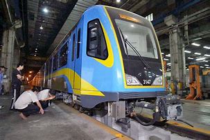 Image result for MRT-3 Santolan Platform