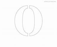 Image result for Letter O Stencil