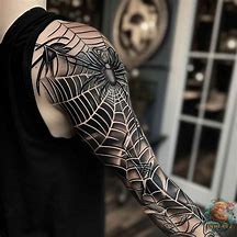 Image result for Spider Web Tattoo Stickers