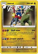 Image result for Marvel Pokemon