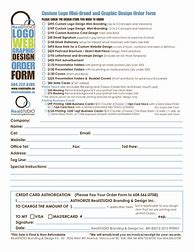 Image result for Graphic Design Order Form Template