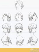 Image result for Anime Face Looking Up