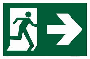 Image result for Exit Safety Sign