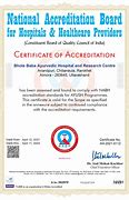 Image result for Nabh Certificate