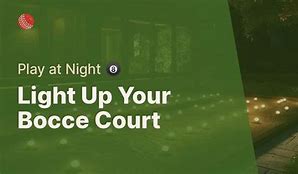 Image result for Bocce Ball Court Lighting