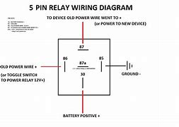 Image result for 5 Pin Relay Wiring Diagram