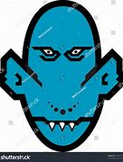 Image result for Blue Alien Head