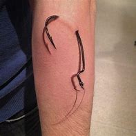 Image result for Sewing Needle and Fishing Hook Tattoo