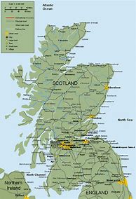 Image result for Scotland in the Map