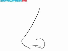 Image result for Nose Drawing Kids