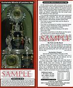 Image result for Eucharistic Miracle at Lanciano