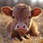 Image result for Baby Cow Face