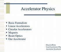 Image result for Accelerator Physics