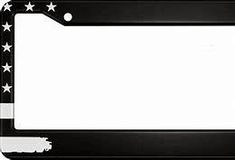 Image result for Black US Flag License Plate Frames