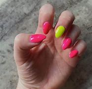 Image result for Pink Green Nails