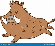 Image result for Angry Boar Cartoon