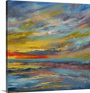 Image result for Abstract Seascape Paintings On Canvas