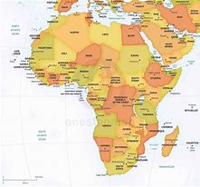 Image result for Map of Continent of Africa