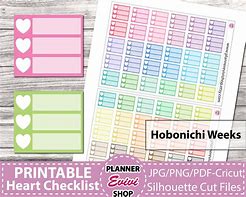 Image result for Hobonichi Weeks Printies