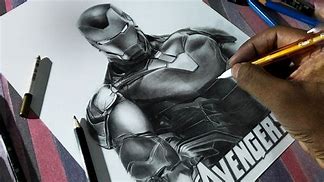 Image result for Avengers Realistic Sketch