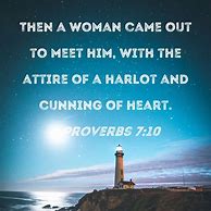 Image result for Proverbs 7 Woman