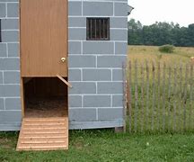 Image result for Cinder Block Chicken Roost