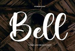 Image result for Bell Logo Font