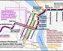 Image result for Portland Oregon Max Light Rail Map