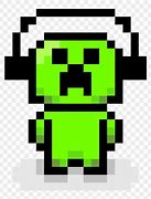 Image result for minecraft creeper pixel art