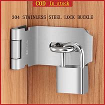 Image result for Hasp Padlock Fridge