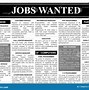 Image result for Newspaper Job Ad Template