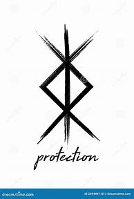 Image result for Protection Symbol Tattoo