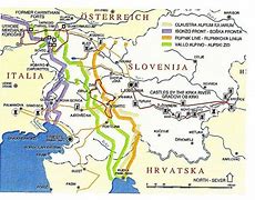 Image result for Slovenia Rail Map