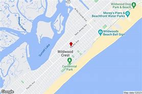 Image result for Map Wildwood Crest NJ with Street Names