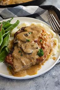 Image result for Thin Pork Chop Gravy