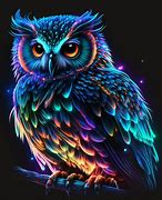 Image result for Scary Owl Neon