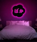 Image result for Anime Light-Up Wall Picture