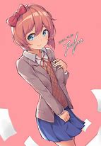 Image result for Sayori Blushing