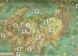 Image result for Dnd Eberron Map