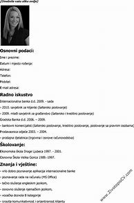 Image result for CV Obrazac Word