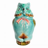 Image result for Majolica Owl Pitcher