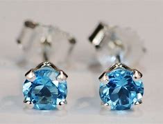 Image result for Swiss Blue Topaz Earrings