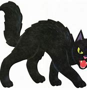 Image result for Scared Cat Outline