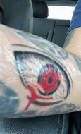 Image result for Small Sharingan Tattoo