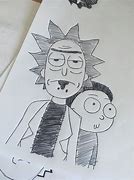 Image result for Rick and Morty Drawing