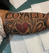 Image result for Love Loyalty Tattoo