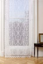 Image result for Cream Lace Net Curtains