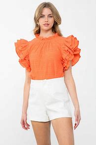 Image result for THML Ruffle Sleeve Dress