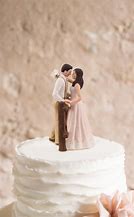 Image result for Wedding Cake Toppers Bride and Groom