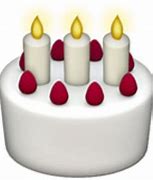 Image result for Birthday Cake Emoji